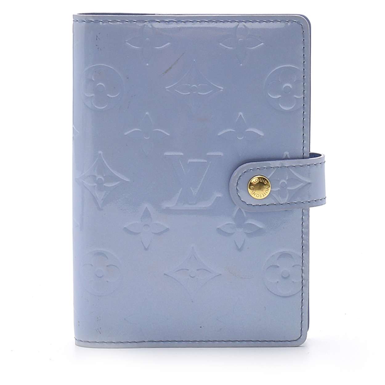 Louis Vuitton - Blue Monogram Vernis Diary Small Agenda 